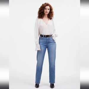 Madewell curvy fit 90s straight jeans size 27